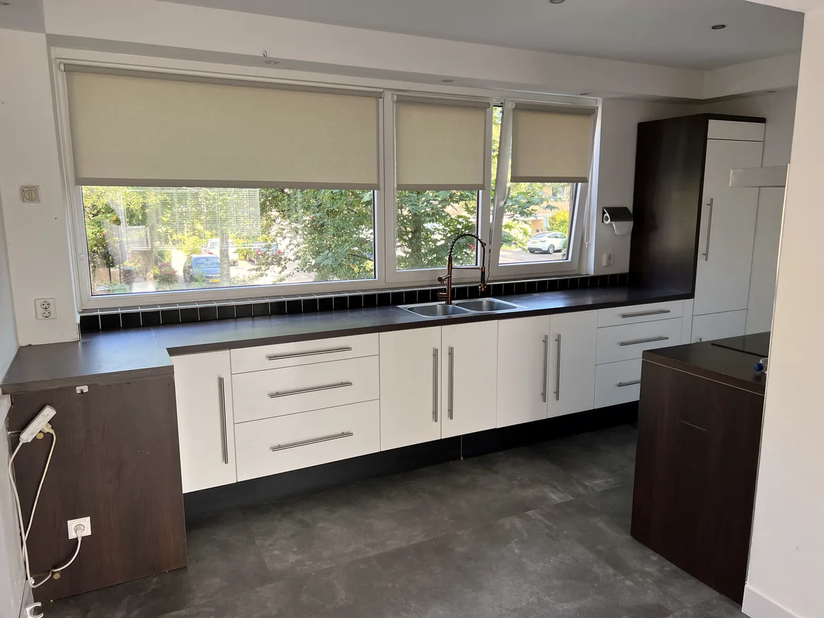 Nieuwe keuken, renovatie SDBouw Amstelveen