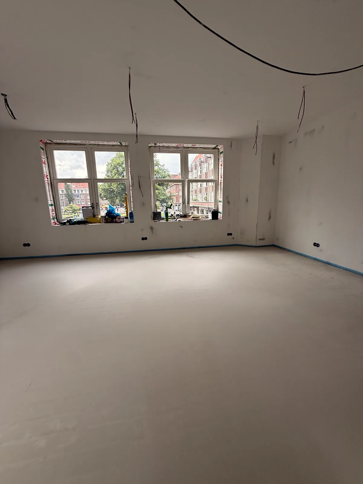 Ruwbouwfase met nieuwe dekvloer, SDBouw Amsterdam