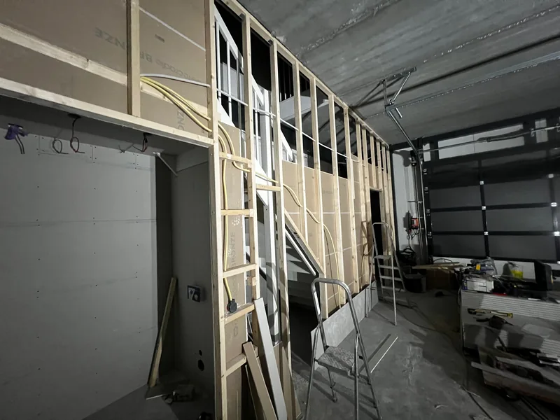 Kantoor verbouwing Amsterdam — metal stud systeembouw door SDBouw
